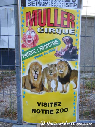Hauts de Seine : le cirque Muller à Clamart du 05 au 20 septembre