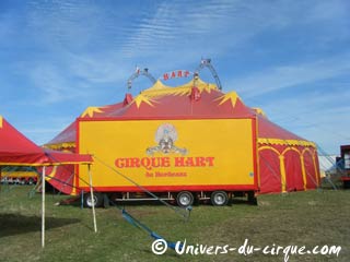 Le nouveau spectacle 2009 du cirque Hart de Bordeaux