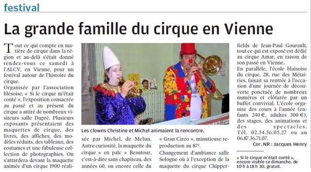 La grande famille du cirque en Vienne