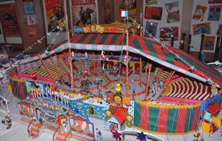 C'est un des moments de la Foire du Creusot: les merveilleux petits cirques de la Bidouille