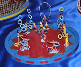 C'est un des moments de la Foire du Creusot: les merveilleux petits cirques de la Bidouille