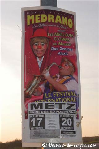 Le Cirque Medrano est arrivé à Metz