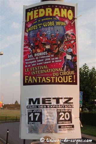 Le Cirque Medrano est arrivé à Metz