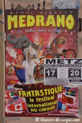 Le Cirque Medrano est arrivé à Metz