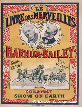 Le Ringling bros and Barnum & Bailey circus en tournée en France en avril 2010