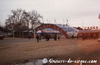 Trentième anniversaire de la première tournée en France de l'American Circus Togni (01)