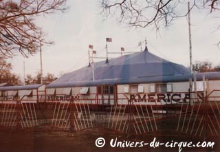 Trentième anniversaire de la première tournée en France de l'American Circus Togni (01)