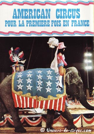Trentième anniversaire de la première tournée en France de l'American Circus Togni (01)