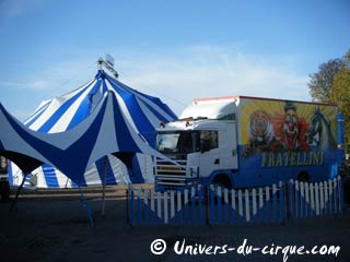 Eure: le séjour 2009 du cirque Sabrina Fratellini à Vernon