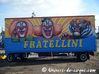 Eure: le séjour 2009 du cirque Sabrina Fratellini à Vernon