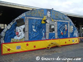Eure: le séjour 2009 du cirque Sabrina Fratellini à Vernon