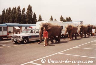 Trentième anniversaire de la première tournée en France de l'American Circus Togni (03)