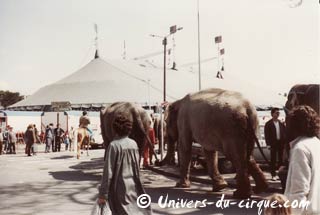 Trentième anniversaire de la première tournée en France de l'American Circus Togni (04)