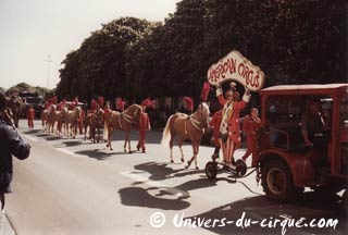 Trentième anniversaire de la première tournée en France de l'American Circus Togni (06)