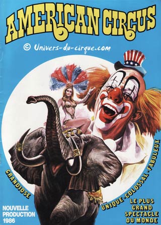 Trentième anniversaire de la première tournée en France de l'American Circus Togni (08)