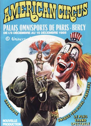 Trentième anniversaire de la première tournée en France de l'American Circus Togni (08)