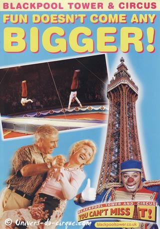 Grande-Bretagne: Mooky Doolittle au Blackpool Tower Circus