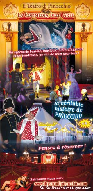 Il Teatro di Pinocchio à Brest du 05 décembre 2009 au 17 janvier 2010