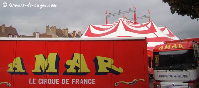 Télé Miroir en visite au Cirque Amar à Nîmes