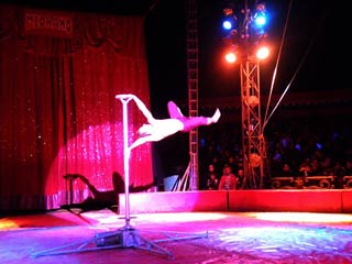 Le Cirque Medrano à Loudun le 17 novembre en images