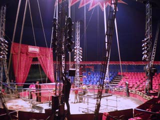 Le Cirque Medrano à Loudun le 17 novembre en images