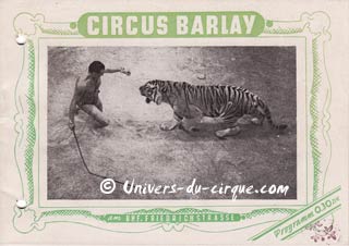 Les cirques d'Allemagne de l'Est (03): le Zirkus Barlay