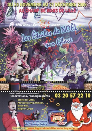 Les Etoiles de Nol sur glace à Lille à partir du 28 novembre 2009