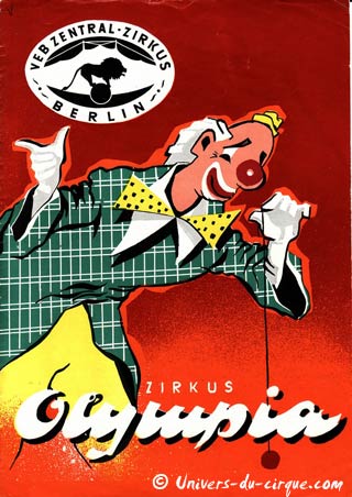 Les cirques d'Allemagne de l'Est (04): le Zirkus Olympia