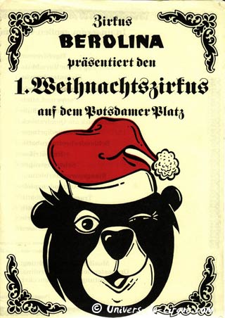 Les cirques d'Allemagne de l'Est (05): le Zirkus Berolina