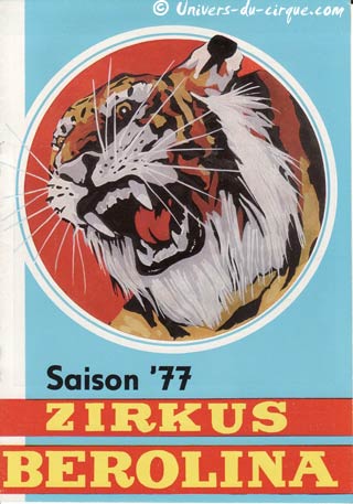 Les cirques d'Allemagne de l'Est (05): le Zirkus Berolina
