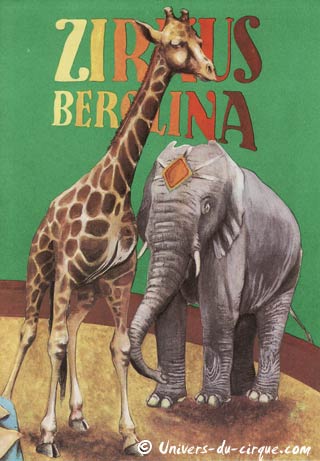 Les cirques d'Allemagne de l'Est (05): le Zirkus Berolina