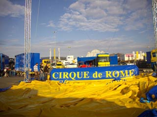 Un nouveau chapiteau pour le Cirque de Rome