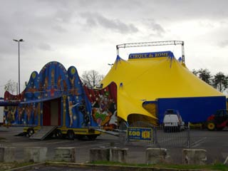 Un nouveau chapiteau pour le Cirque de Rome