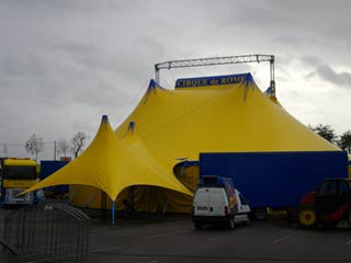 Un nouveau chapiteau pour le Cirque de Rome
