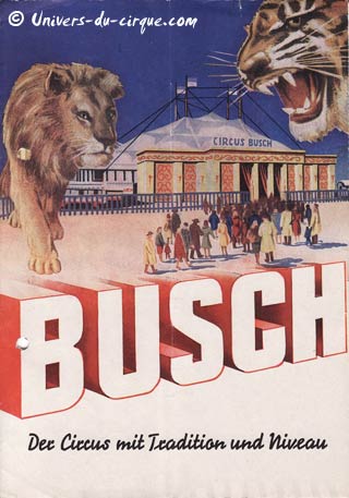 Les cirques d'Allemagne de l'Est (06): le Zirkus Busch