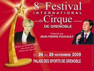 Programmation artistique du 8ème Festival International du Cirque de Grenoble