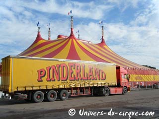 Les premières dates de la tournée 2010 du cirque Pinder