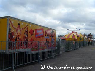 Les premières dates de la tournée 2010 du cirque Pinder