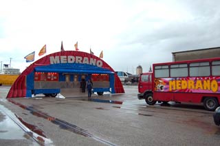 Dunkerque: le cirque Medrano a dressé son chapiteau pour le week-end