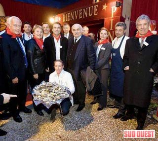 L'huître sous les lumières de Pinder Chaque année à Paris? 