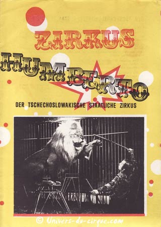 Les cirques d'Allemagne de l'Est (14):  les  tournées des cirques étrangers en R.D.A.