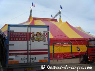 Hauts de Seine: le séjour du cirque Jean Richard à Nanterre se poursuit jusqu'au 13 décembre prochain
