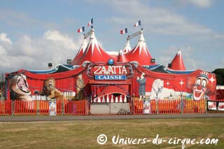 Instants de vie quotidienne au cirque Claudio Zavatta