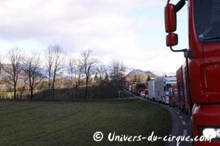 Instants de vie quotidienne au cirque Claudio Zavatta