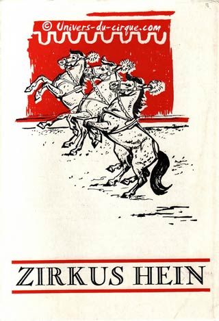 Les cirques d'Allemagne de l'Est (17): le Zirkus Hein