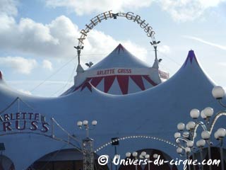 Fin du séjour parisien du cirque Arlette Gruss le 13 décembre prochain