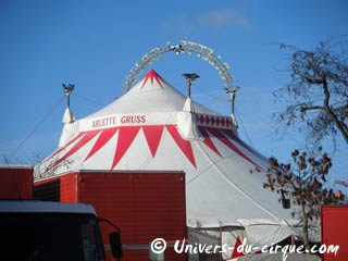 Fin du séjour parisien du cirque Arlette Gruss le 13 décembre prochain