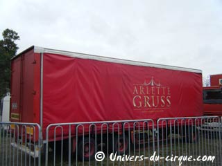 Fin du séjour parisien du cirque Arlette Gruss le 13 décembre prochain