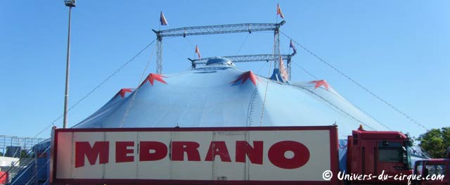Tournées hivernales du cirque Medrano: le tiercé gagnant de Raoul Gibault