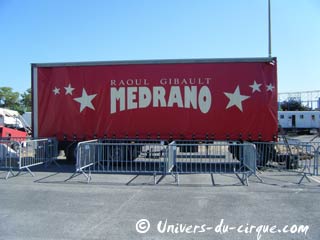 Tournées hivernales du cirque Medrano: le tiercé gagnant de Raoul Gibault
